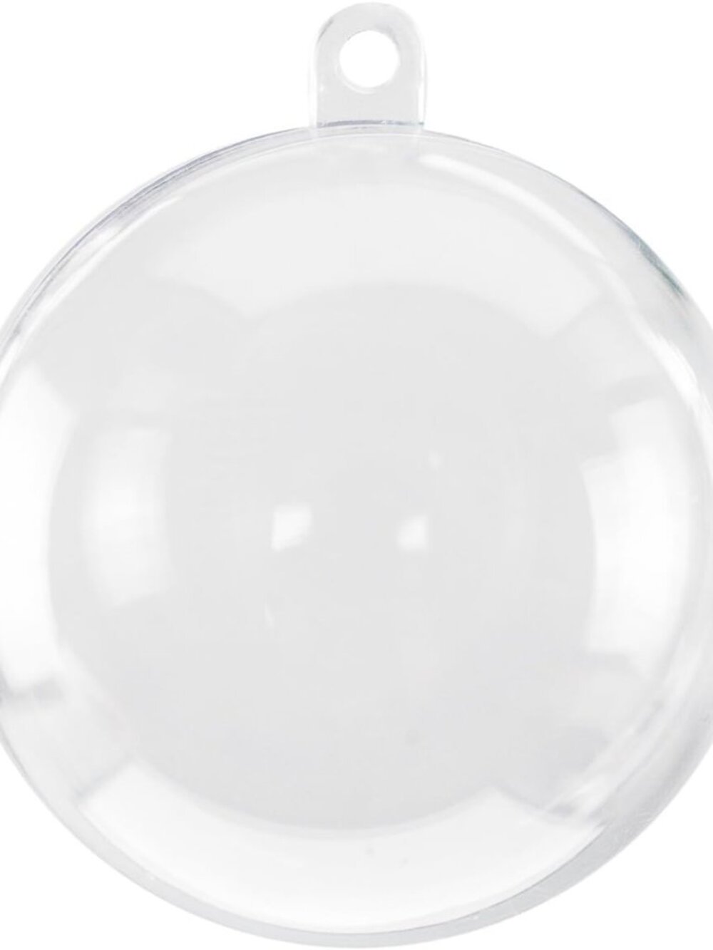 Clear Plastic Acrylic Bath Bomb Mold Shells Molding Balls Kit 60mm, 12 Pack